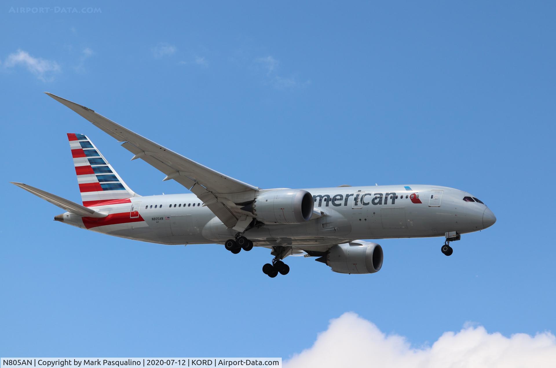 N805AN, 2015 Boeing 787-8 Dreamliner C/N 40623, Boeing 787-8