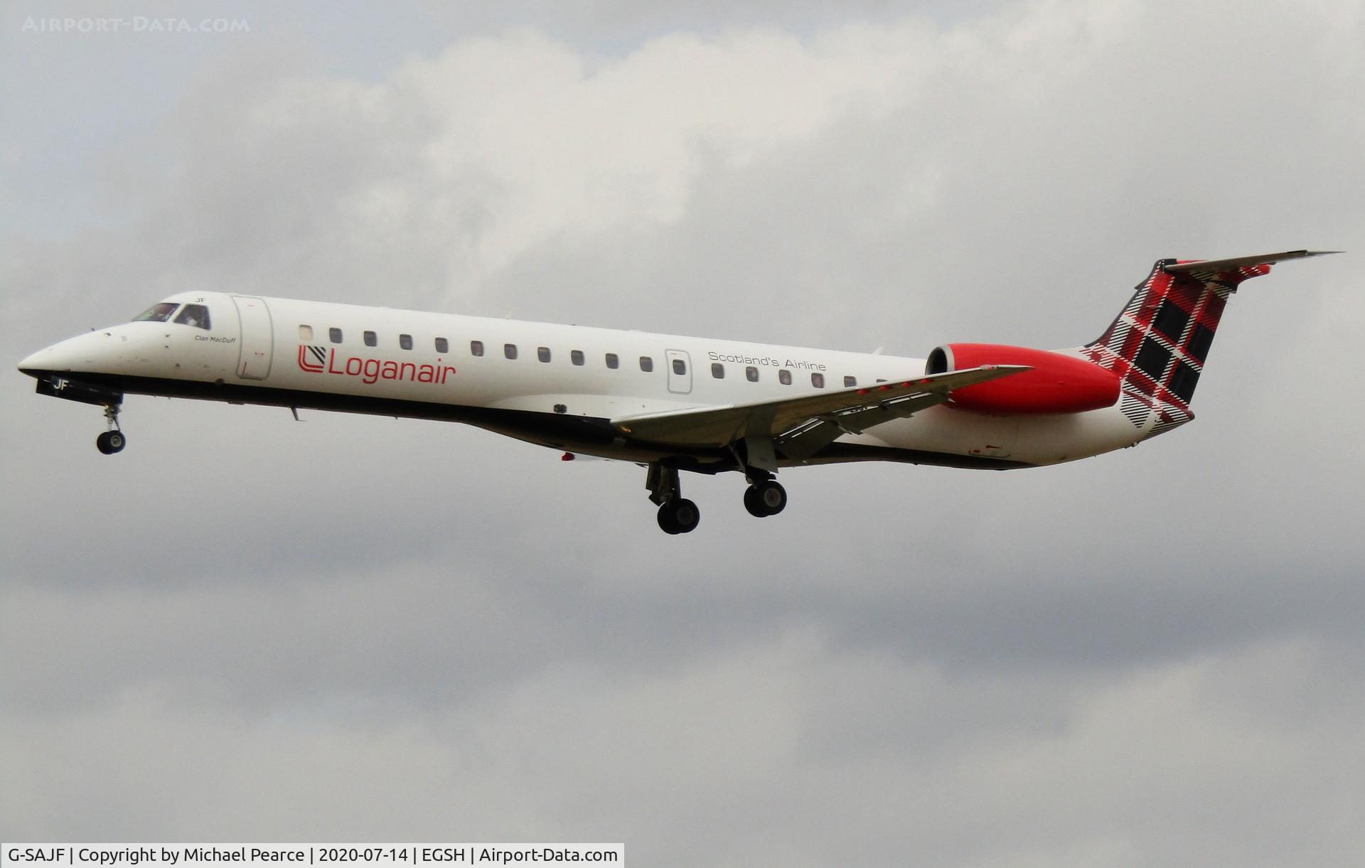 G-SAJF, 2000 Embraer EMB-145EP (ERJ-145EP) C/N 145245, 