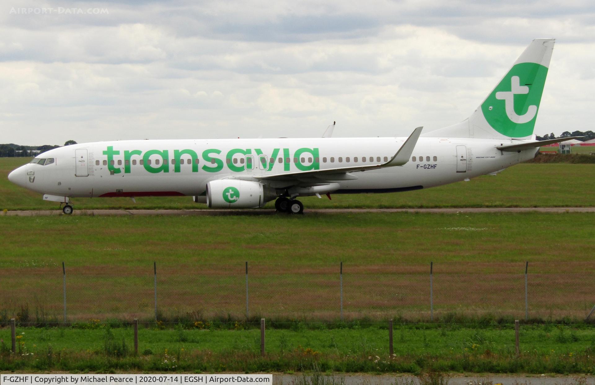 F-GZHF, 2009 Boeing 737-8K2 C/N 29677, Stored North Side since 19th May 2020 due to COVID-19.