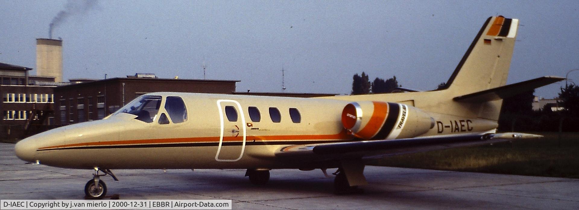D-IAEC, Cessna 501 Citation I/SP C/N 501-0203, Brussels G.A.T. scan slide