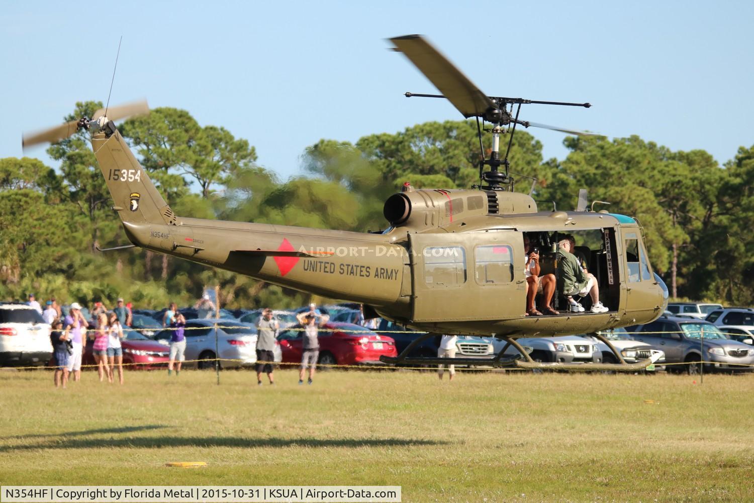N354HF, 1964 Bell UH-1H Iroquois C/N 69-15354, Stuart 2015