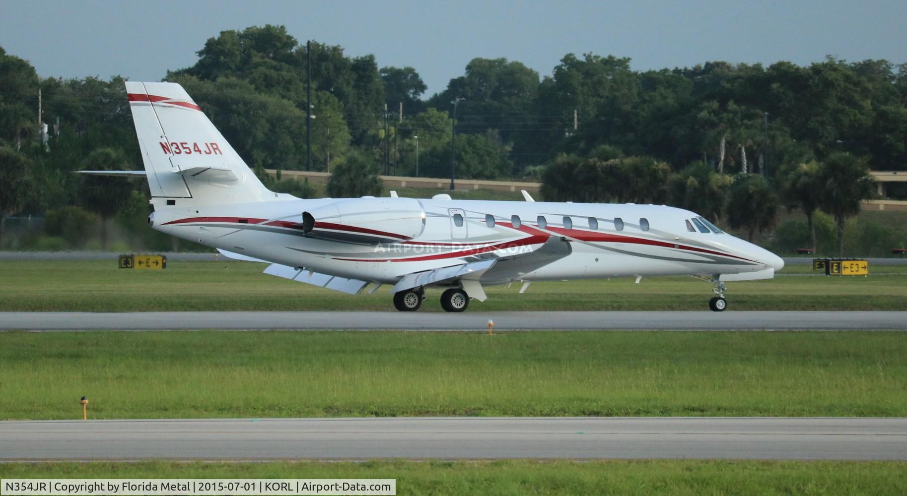 N354JR, 2014 Cessna 680 Citation Sovereign+ C/N 680-0502, ORL 2015