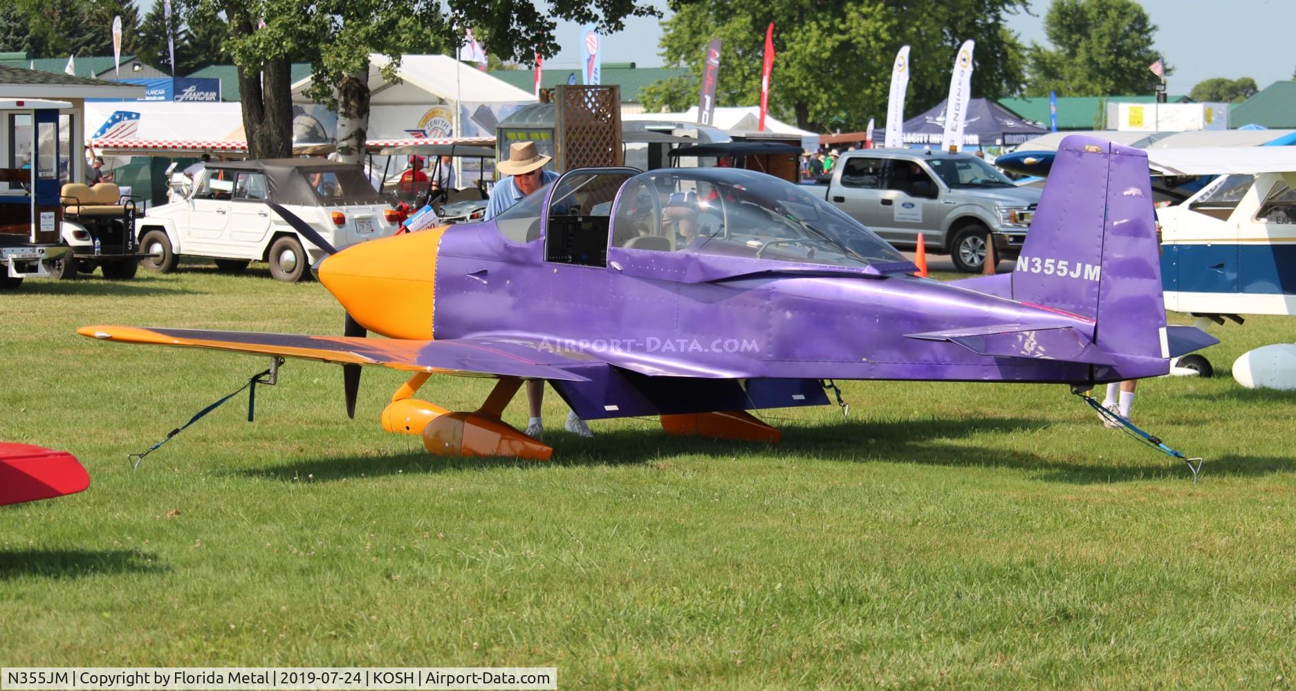 N355JM, Bushby Mustang II C/N M-II-2074, OSH 2019