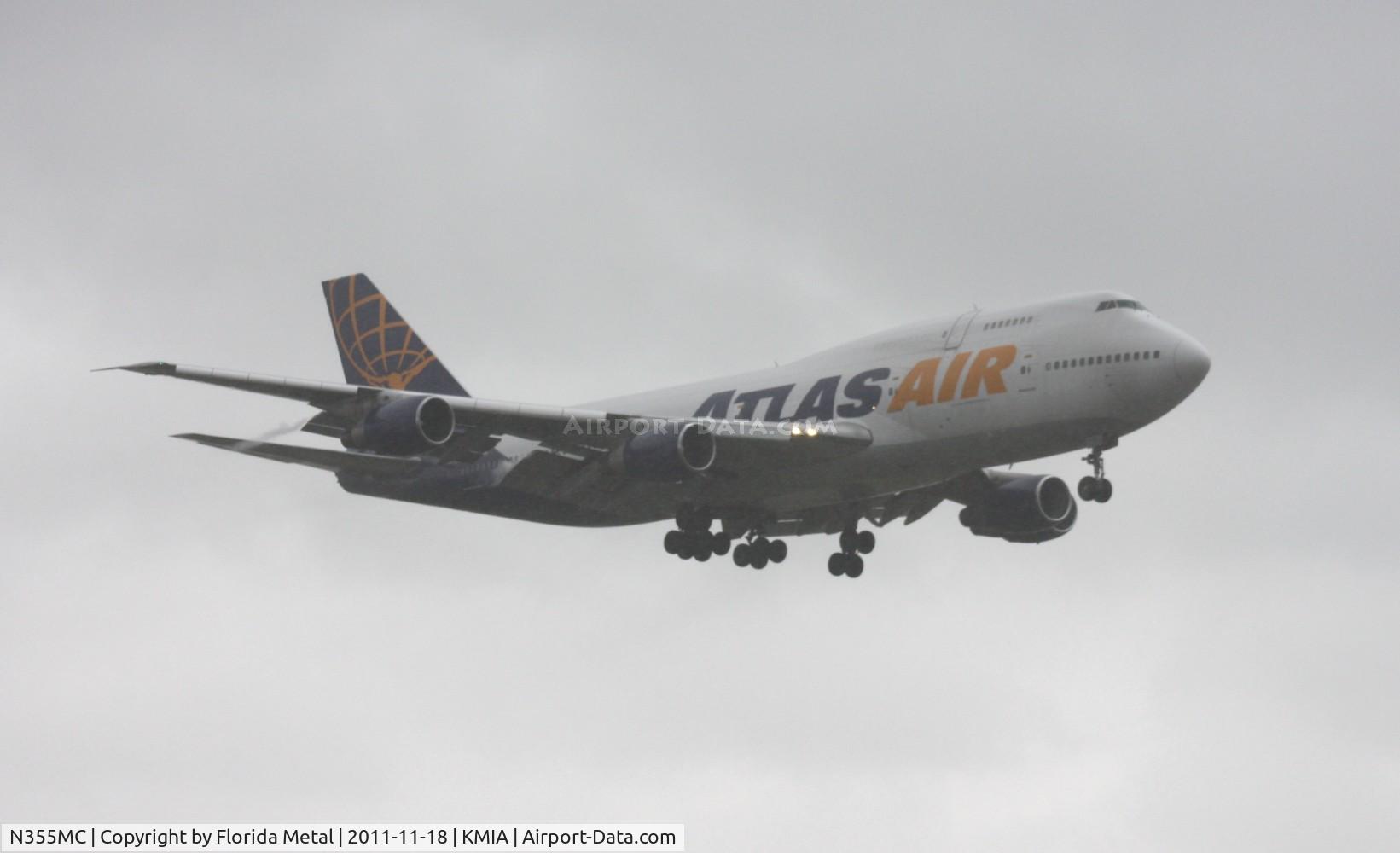N355MC, 1985 Boeing 747-341 C/N 23395, MIA 2011