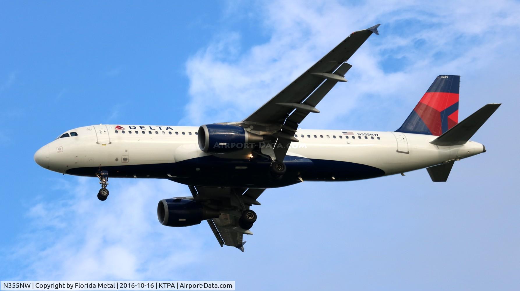 N355NW, 1998 Airbus A320-212 C/N 807, TPA 2016