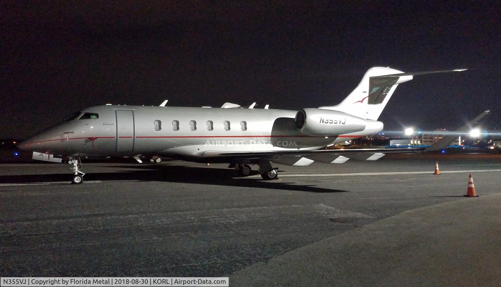 N355VJ, 2016 Bombardier Challenger 350 (BD-100-1A10) C/N 20637, ORL 2018