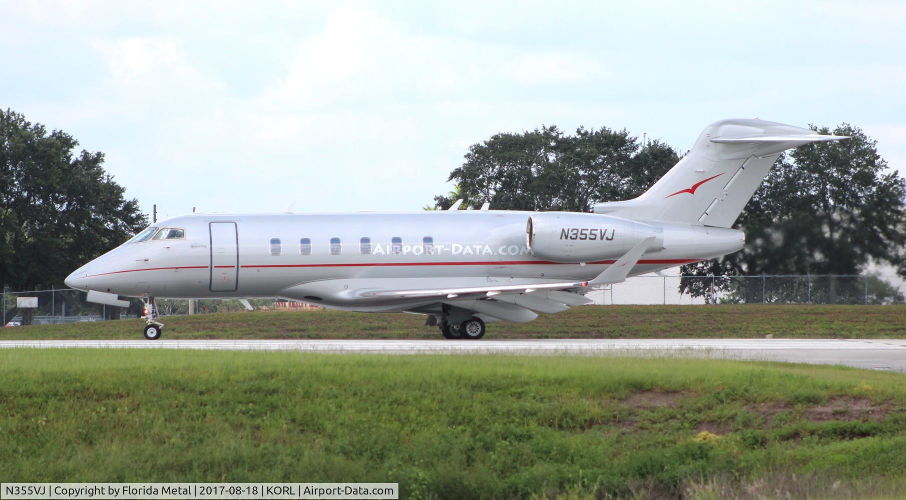 N355VJ, 2016 Bombardier Challenger 350 (BD-100-1A10) C/N 20637, ORL 2017