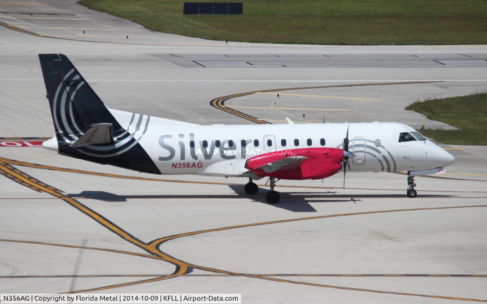 N356AG, 1997 Saab 340B C/N 340B-411, FLL 2014