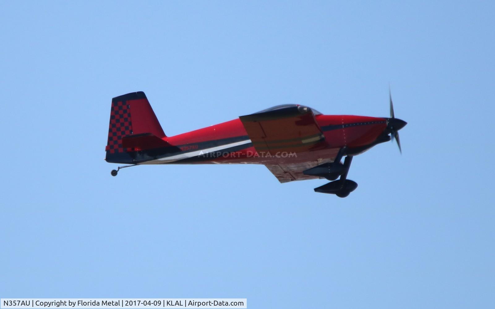 N357AU, 2007 Vans RV-7 C/N 72320, SNF 2017