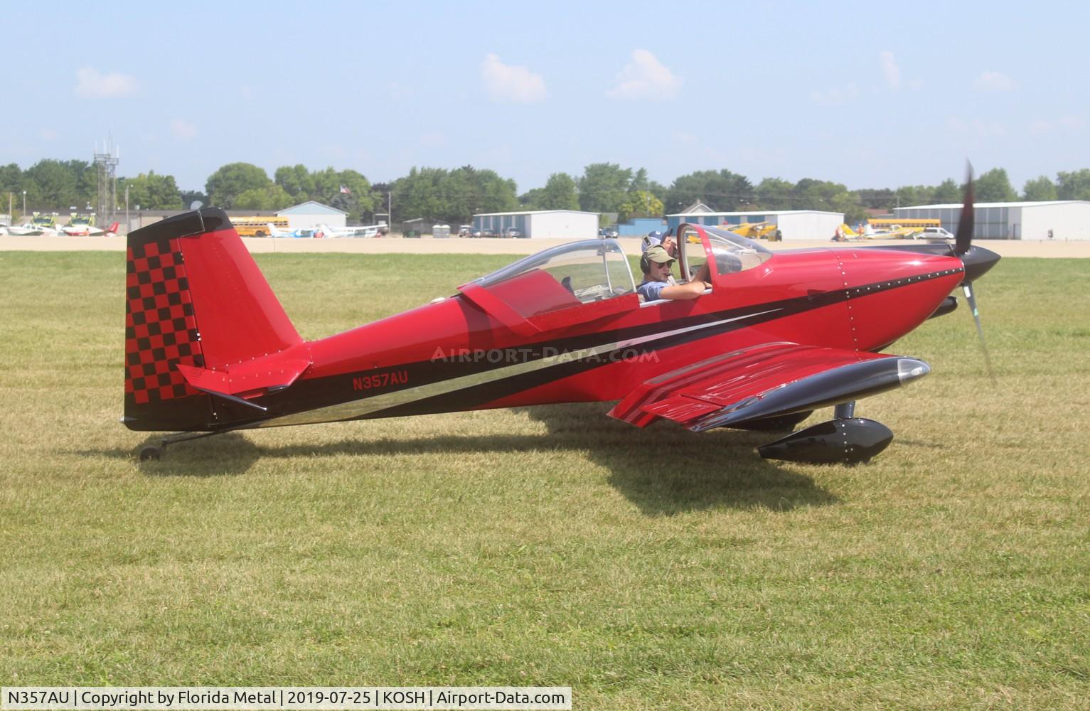 N357AU, 2007 Vans RV-7 C/N 72320, OSH 2019