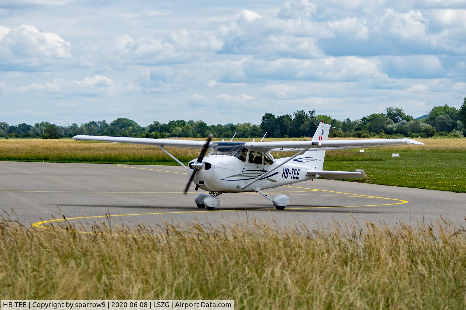 HB-TEE, 2007 Cessna 172S C/N 172S10524, At Grenchen