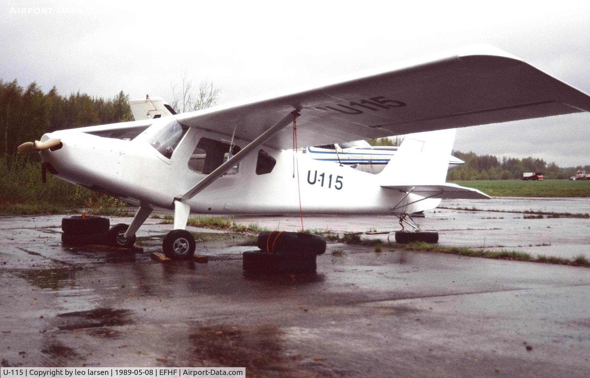 U-115, 1985 Ultravia Pelikan Club C/N 378, Malmi 8.5.1989
