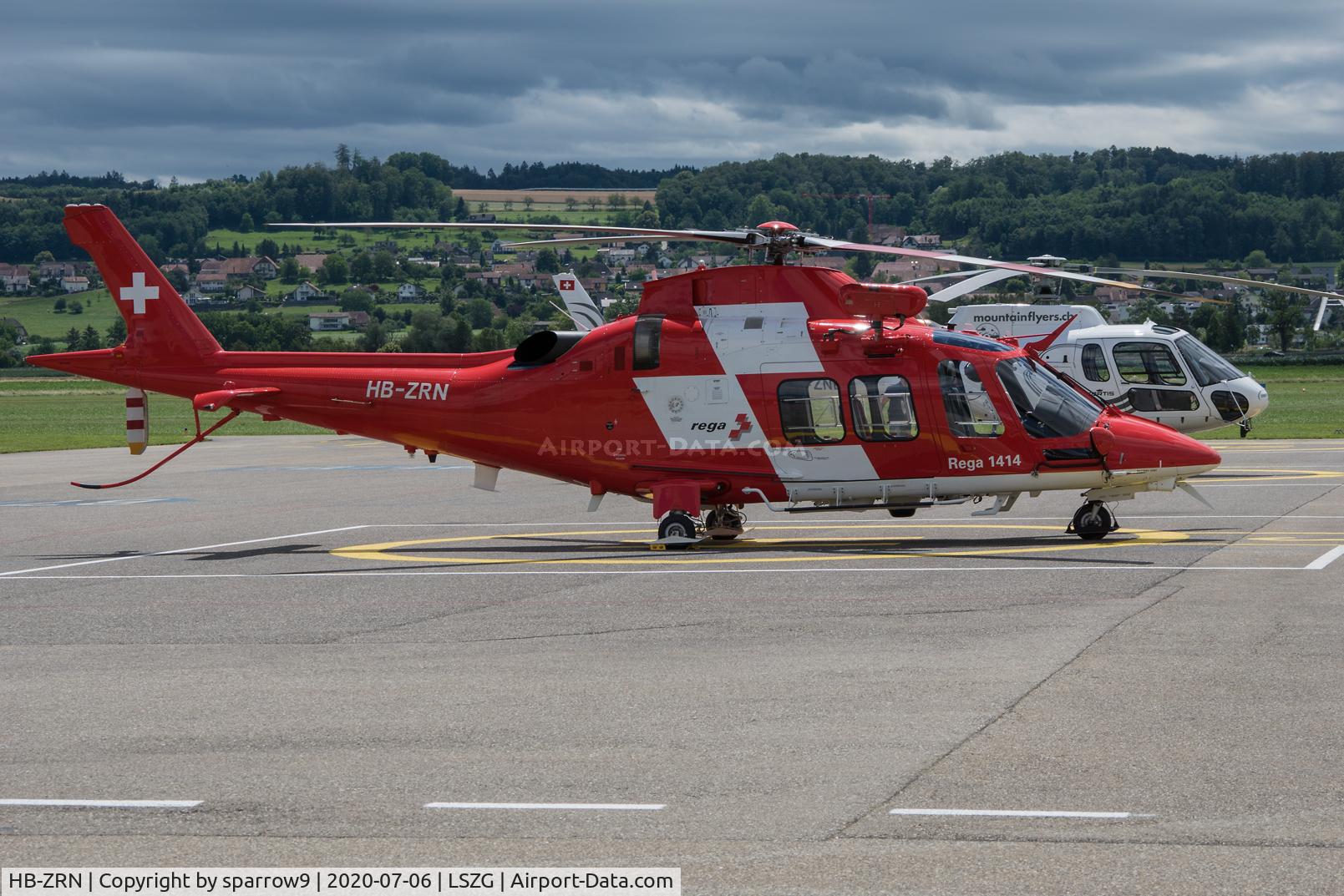 HB-ZRN, 2016 AgustaWestland AW-109SP Grand New C/N 22363, At Grenchen