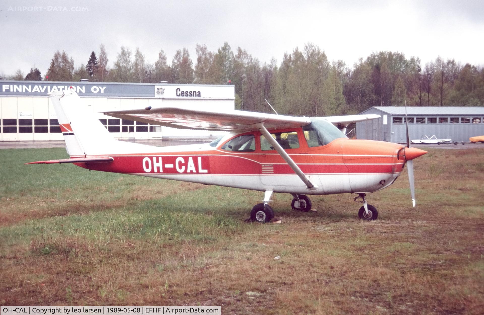 OH-CAL, Cessna 172H Skyhawk C/N 55695, Malmi 8.5.1989