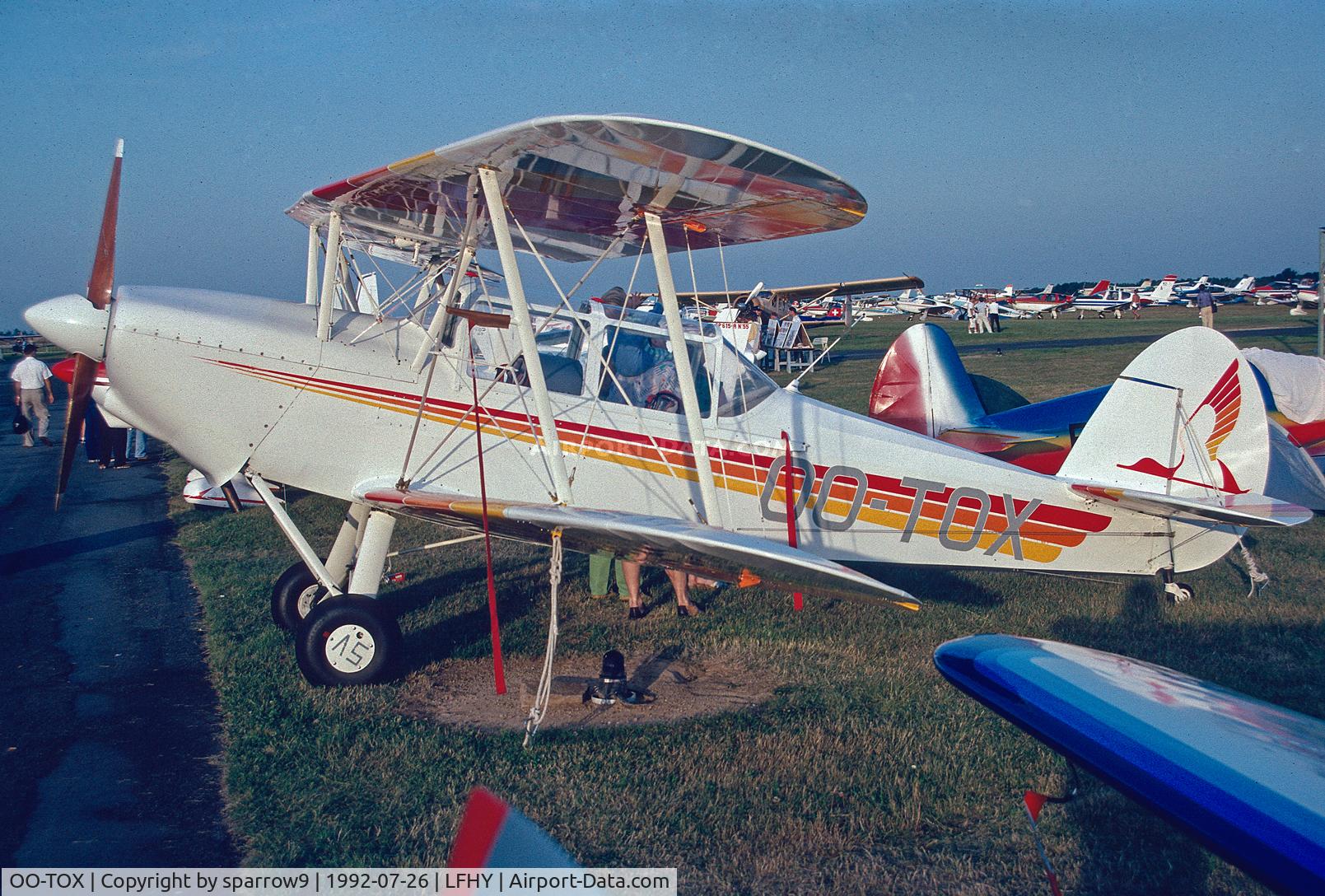 OO-TOX, 1948 Nord Stampe SV-4C C/N 150, RSA-Meeting Moulins. Scanned from a slide.