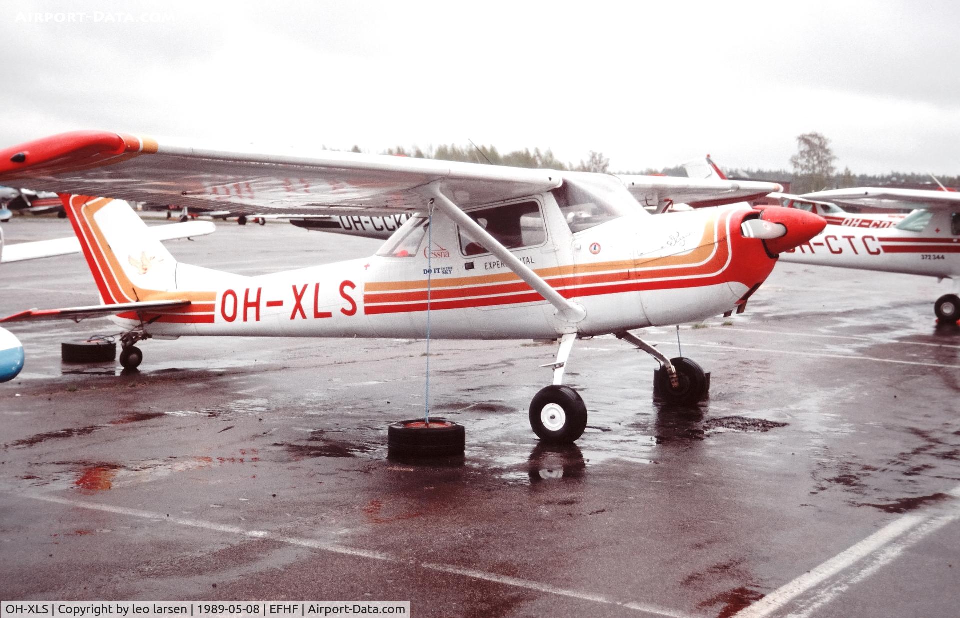 OH-XLS, 1987 Reims 150XL C/N 0317, Malmi 8.5.1989