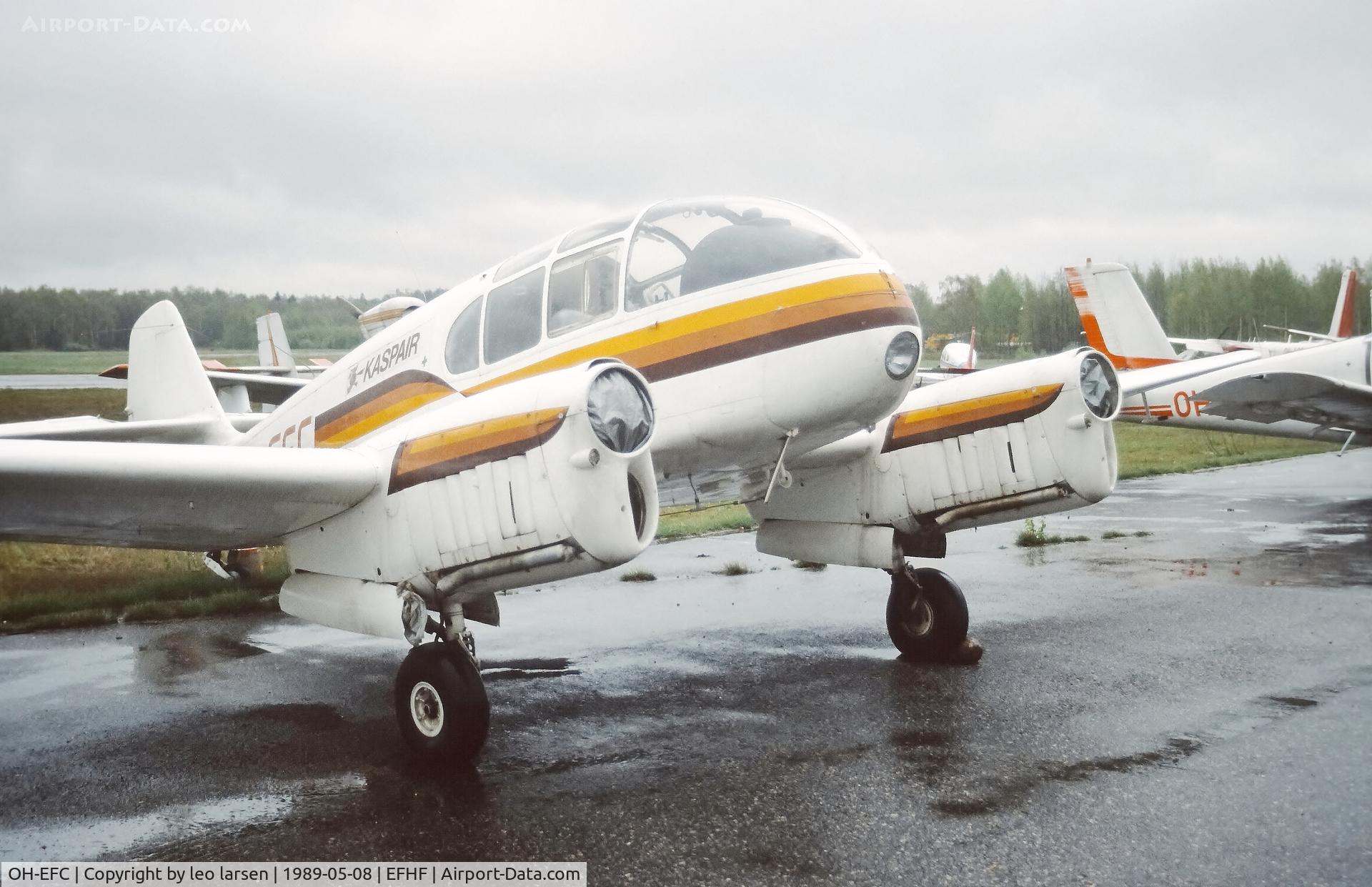 OH-EFC, 1956 Let Super Aero 45 C/N 03-007, Malmi 8.5.1989