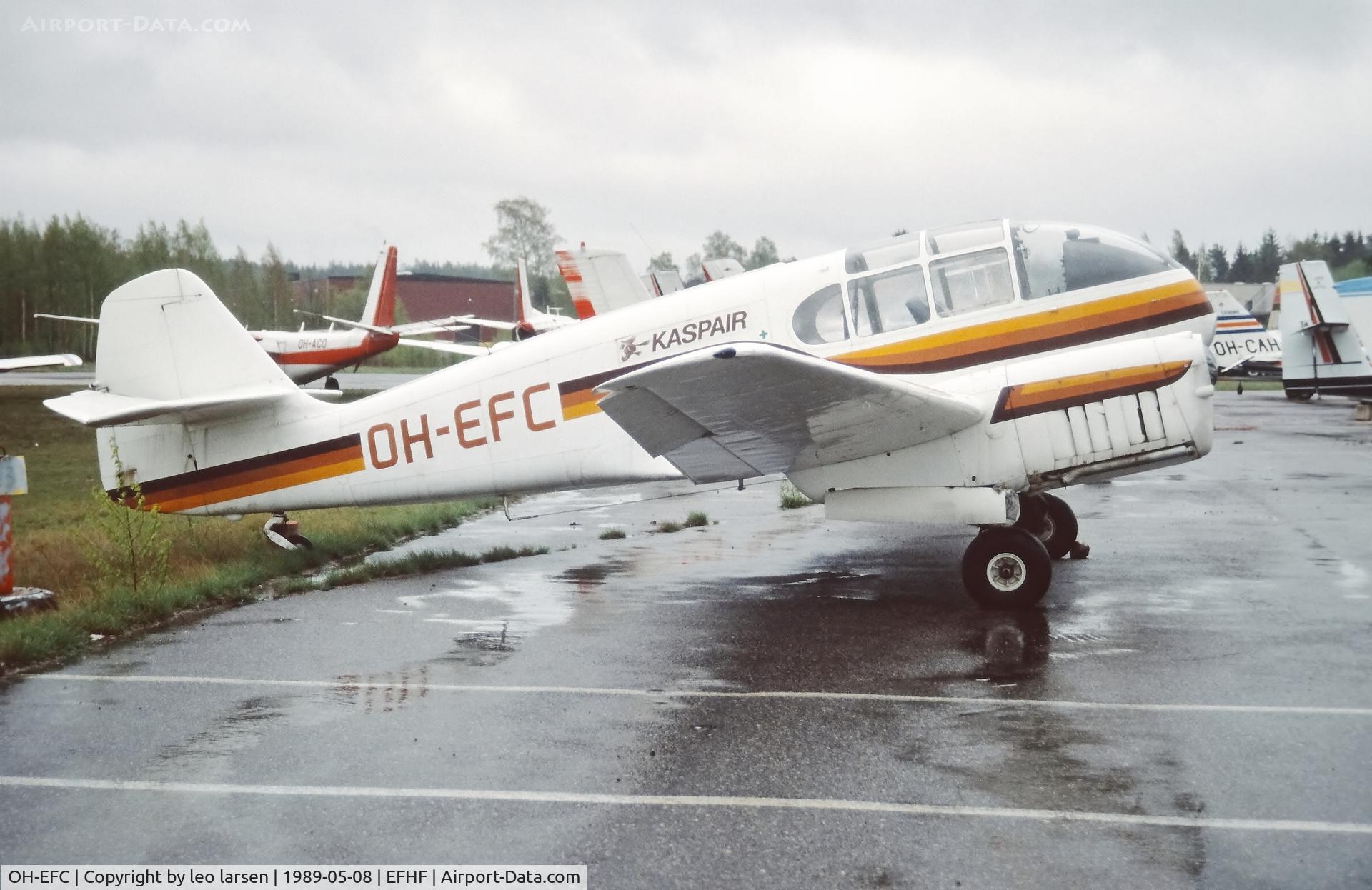 OH-EFC, 1956 Let Super Aero 45 C/N 03-007, Malmi 8.5.1989
