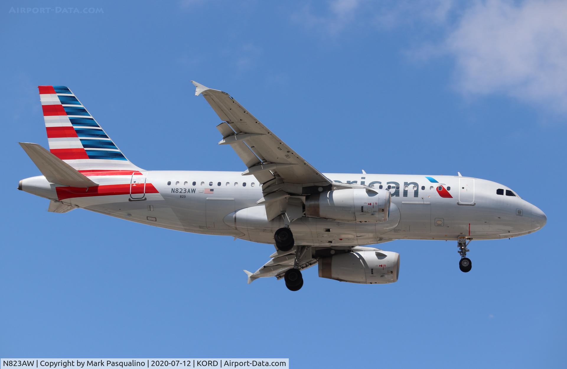 N823AW, 2001 Airbus A319-132 C/N 1463, Airbus A319-132