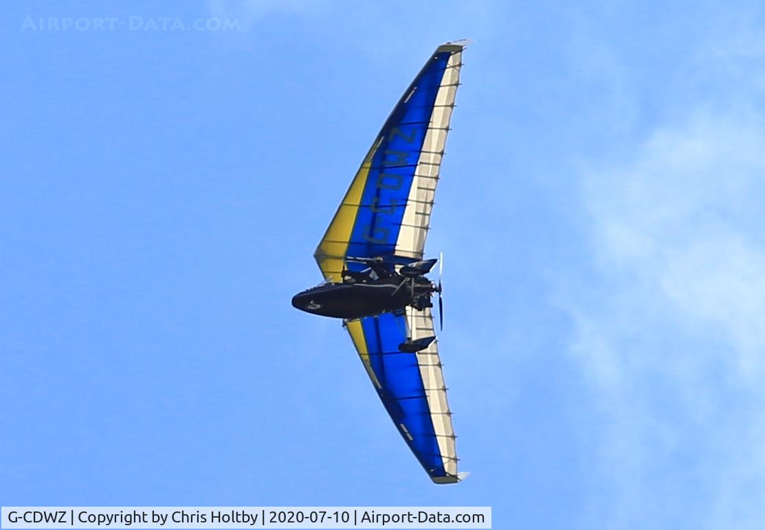 G-CDWZ, 2006 P&M Aviation Quik GT450 C/N 8154, Passing over Potters Bar, Herts