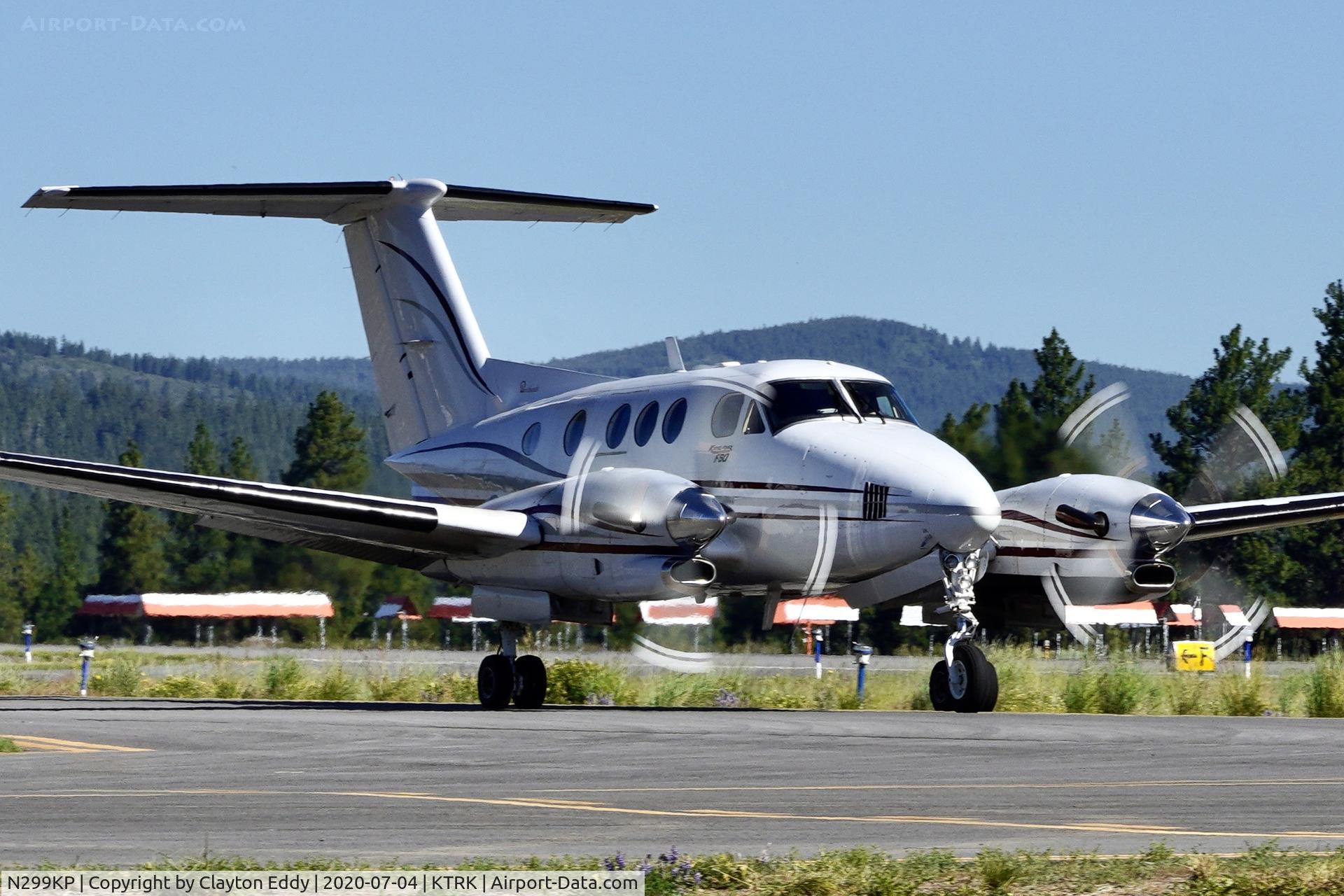 N299KP, 1984 Beech F90 King Air C/N LA-218, Truckee Airport California 2020.