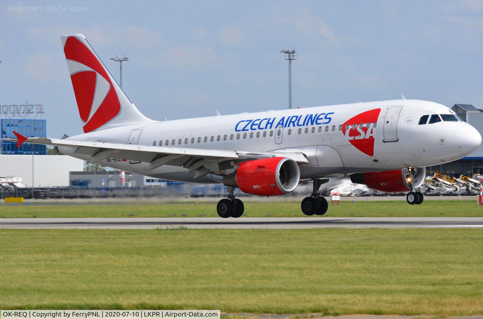 OK-REQ, 2011 Airbus A319-112 C/N 4713, CSA A319