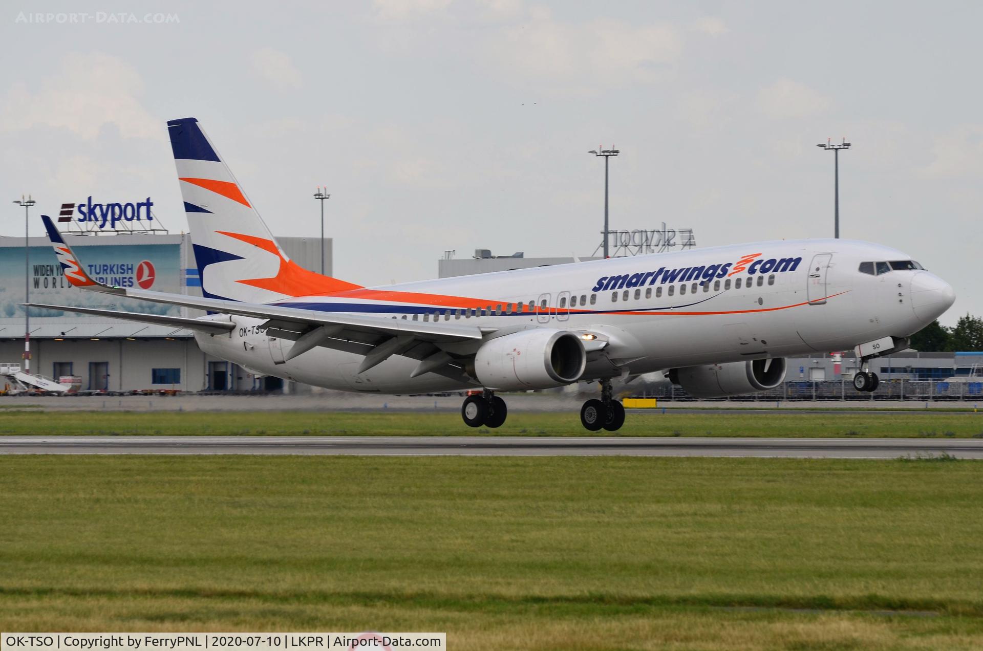 OK-TSO, 2007 Boeing 737-8GQ C/N 35793, Arrival of Smartwings B738