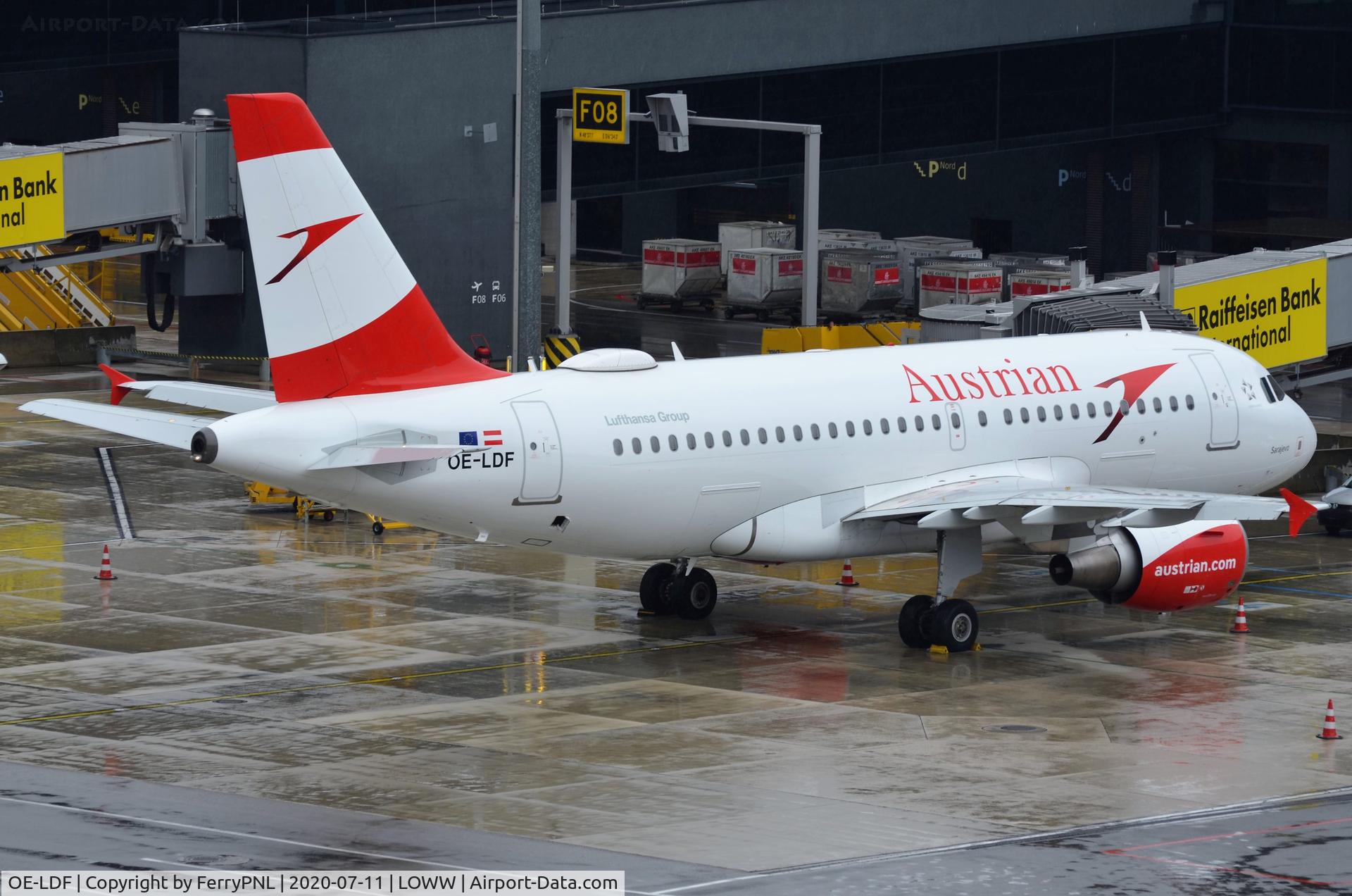 OE-LDF, 2005 Airbus A319-112 C/N 2547, Austrian A319