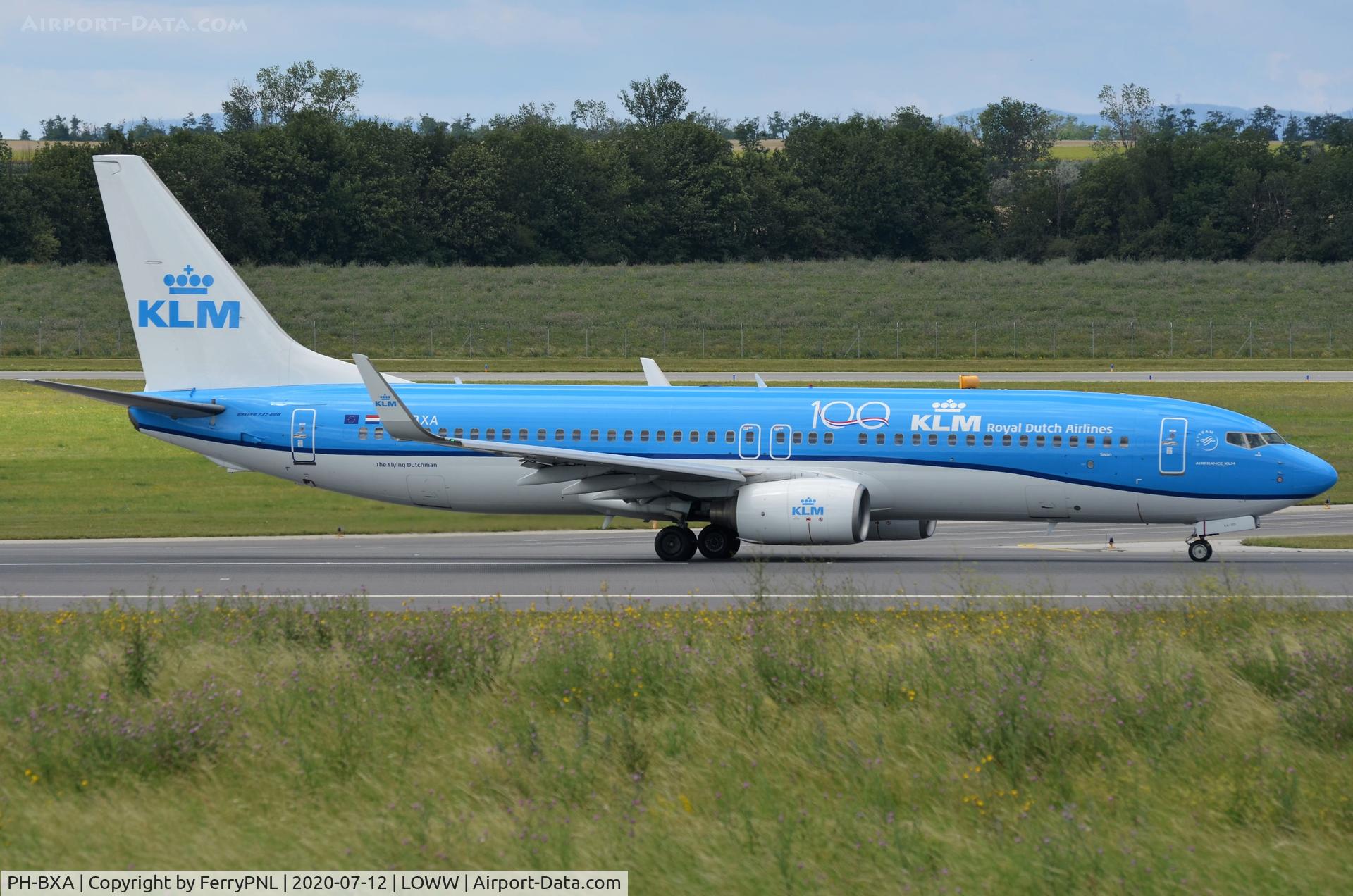 PH-BXA, 1998 Boeing 737-8K2 C/N 29131, KLM B738 back in blue