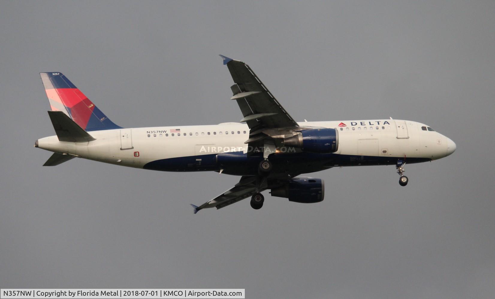 N357NW, 1998 Airbus A320-212 C/N 830, MCO 2018