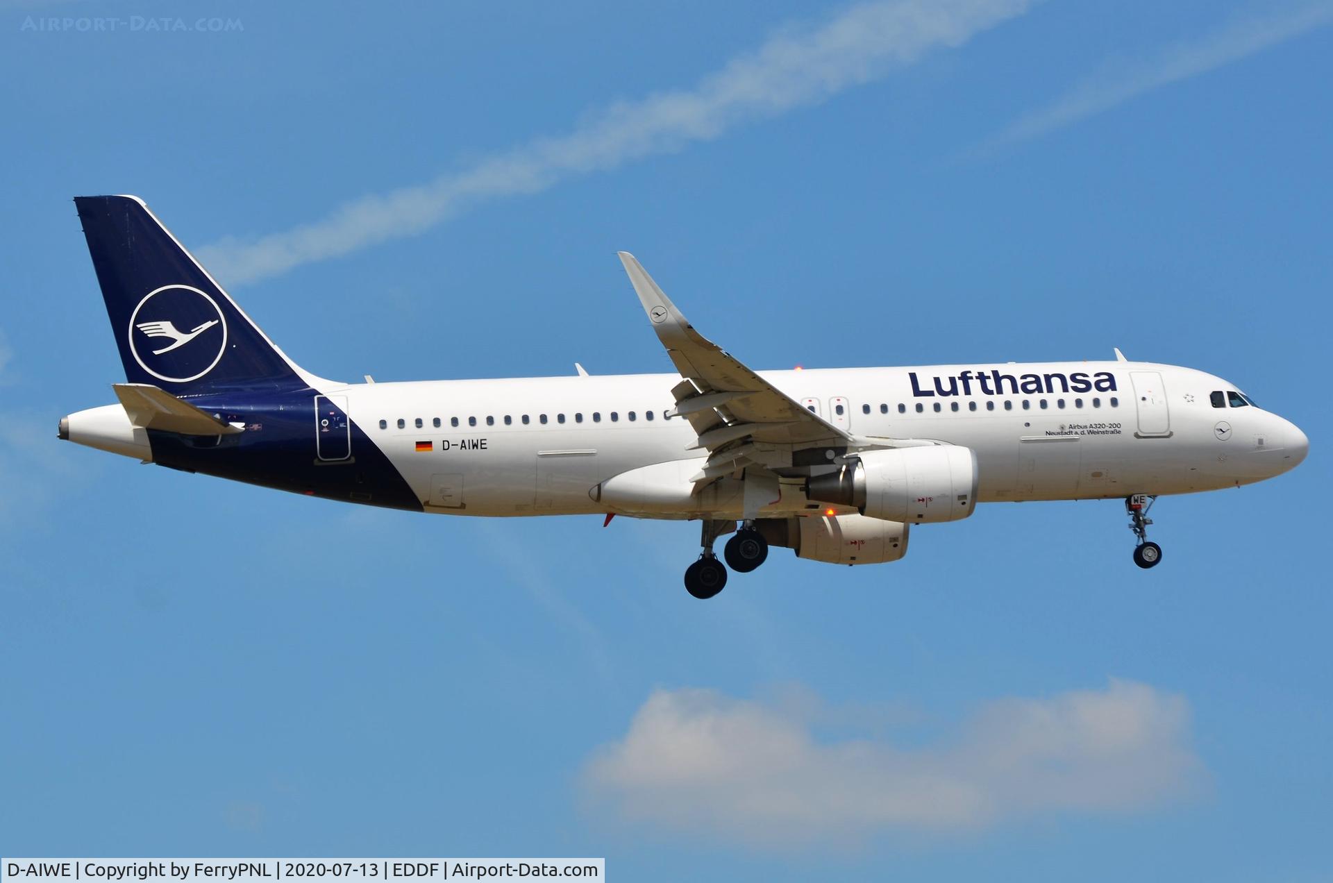 D-AIWE, 2018 Airbus A320-214 C/N 8680, Arrival of LH A320