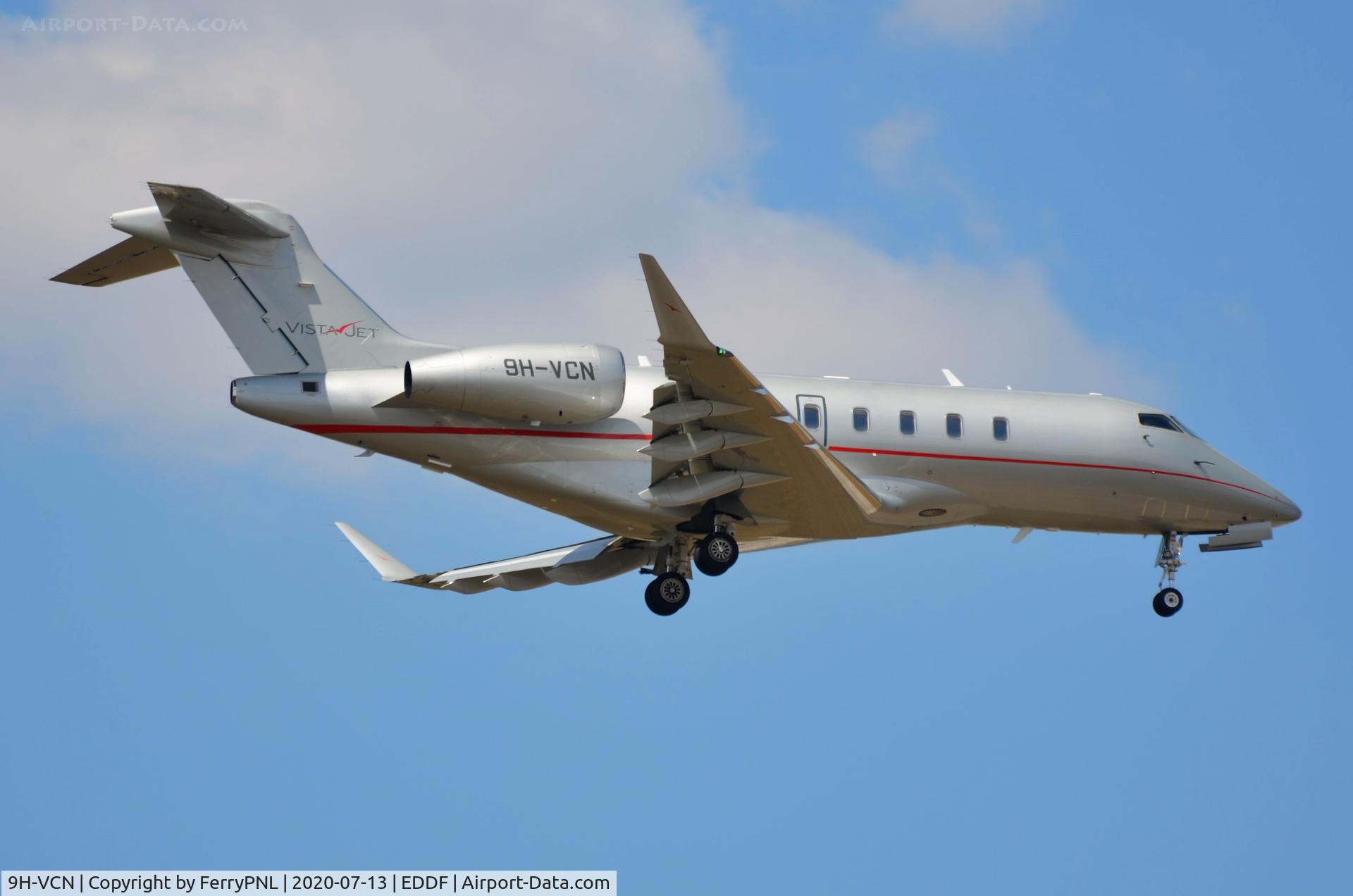 9H-VCN, 2016 Bombardier Challenger 350 (BD-100-1A10) C/N 20628, Arrival of Vista Jet CL350