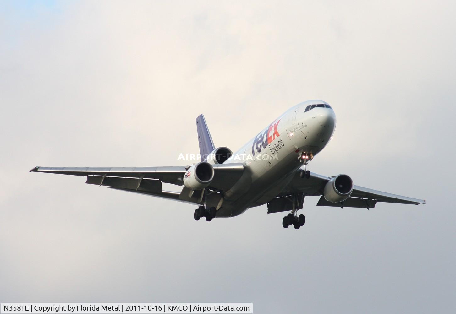 N358FE, 1979 McDonnell Douglas MD-10-10F C/N 46633, MCO 2011