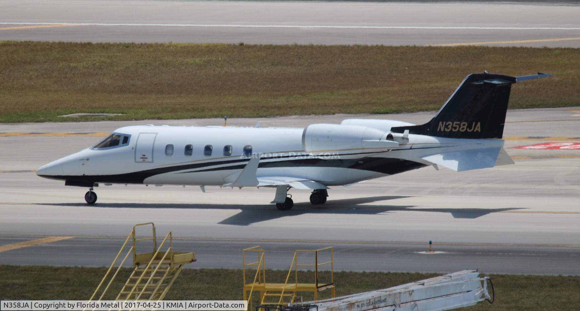 N358JA, Learjet 60 C/N 358, MIA 2017