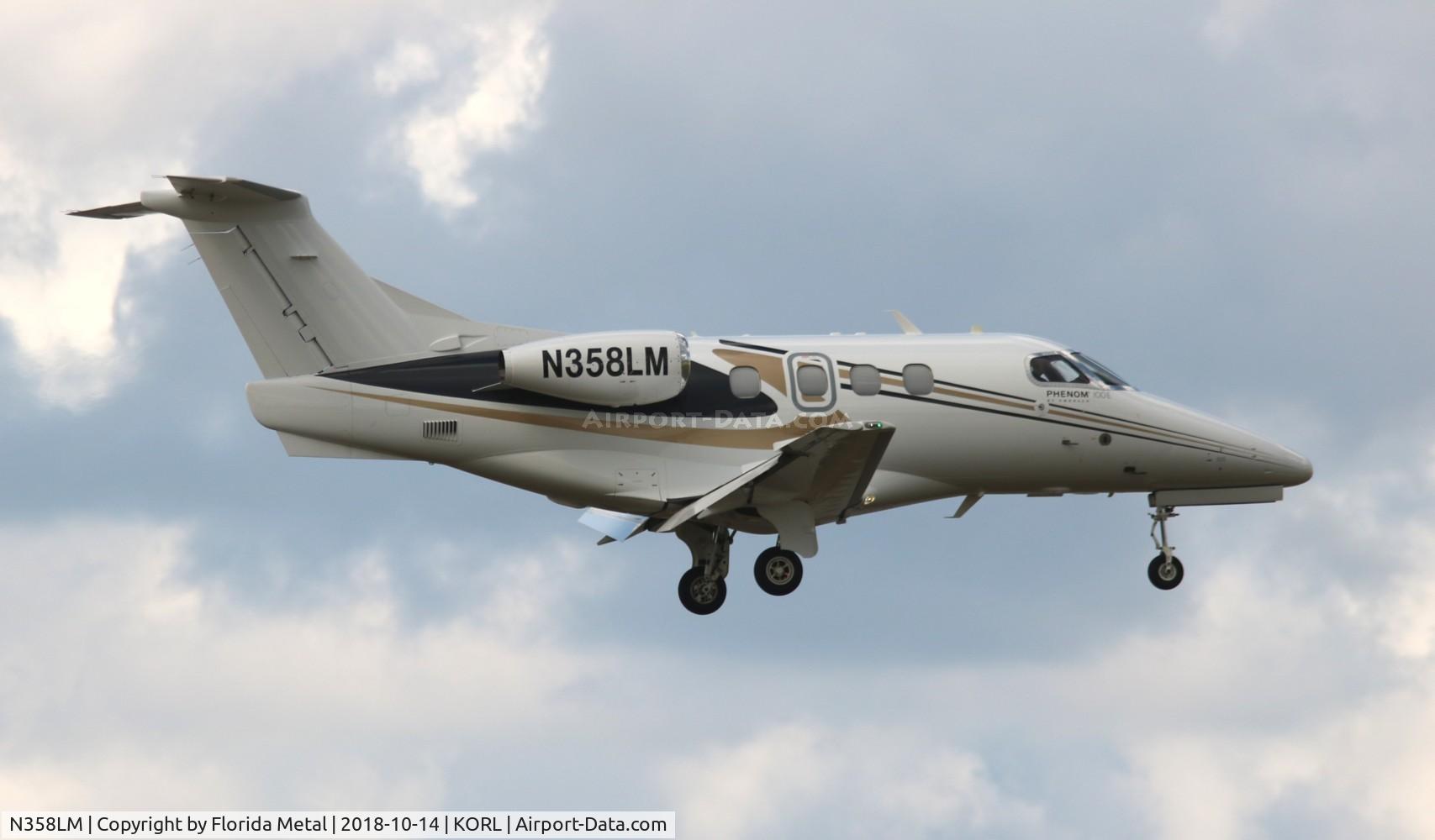 N358LM, 2015 Embraer EMB-500 Phenom 100 C/N 50000358, NBAA 2018