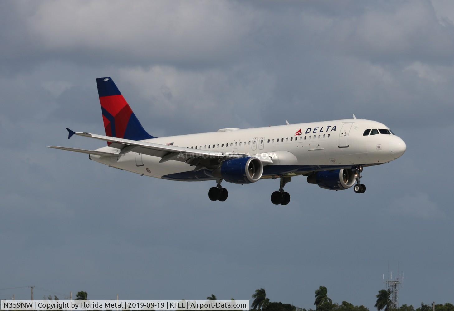 N359NW, 1998 Airbus A320-212 C/N 846, FLL 2019