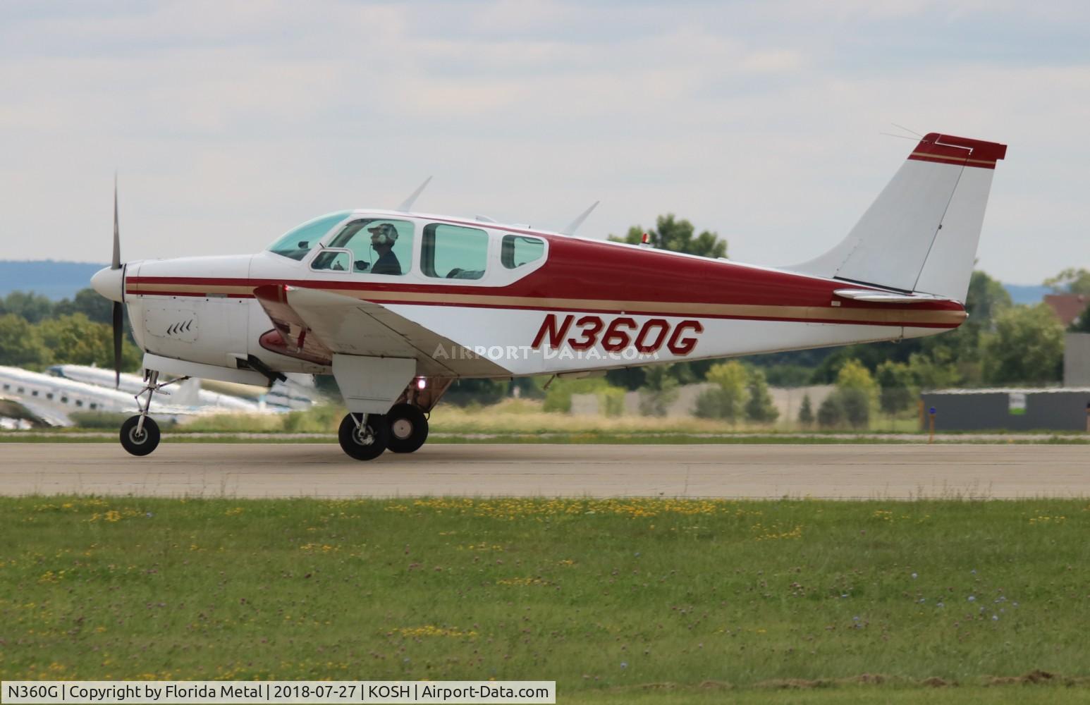 N360G, 1961 Beech 35-A33 Debonair C/N CD-306, OSH 2018