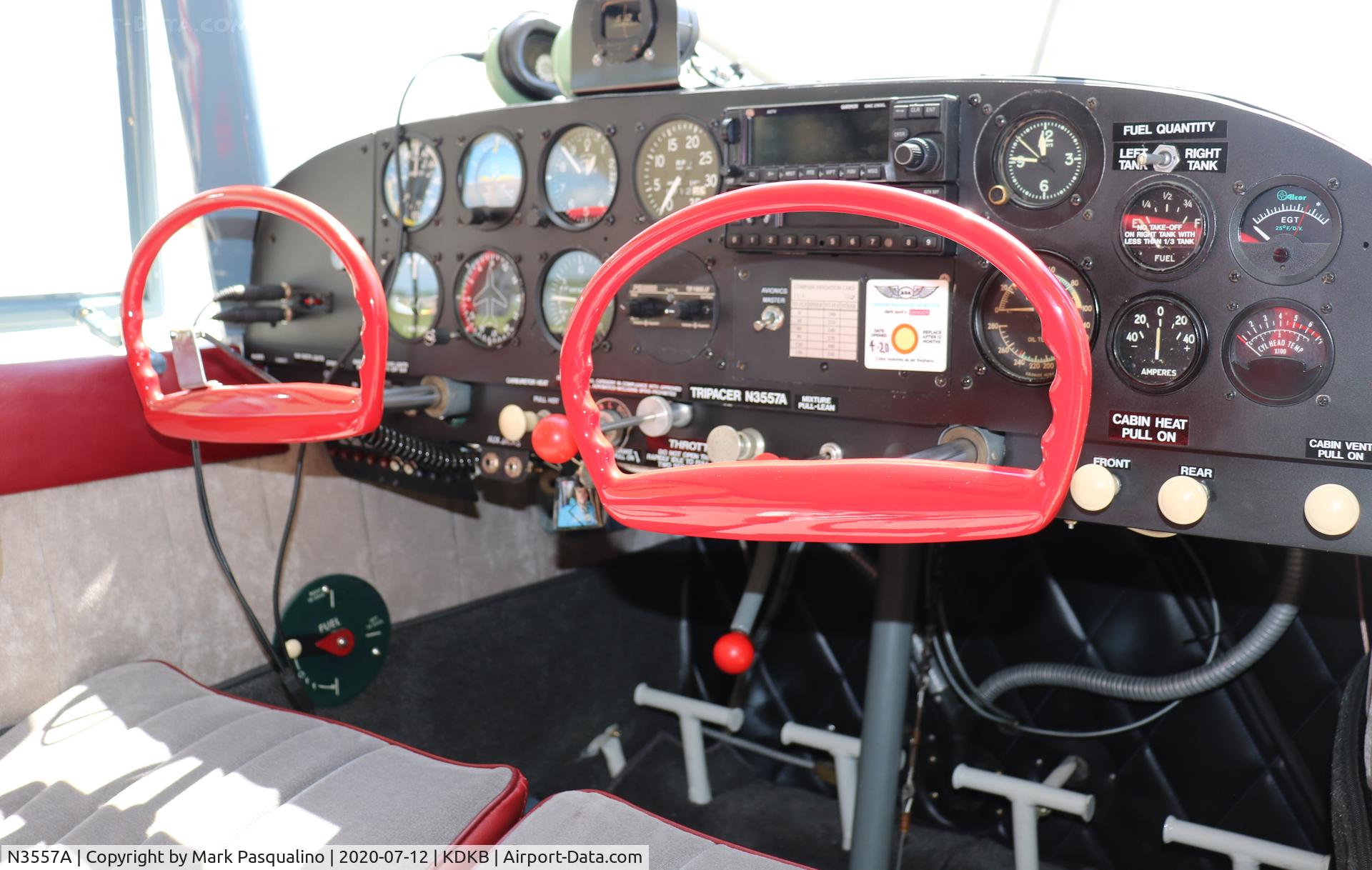 N3557A, 1953 Piper PA-22-135 Tri-Pacer C/N 22-1831, Piper PA-22-135