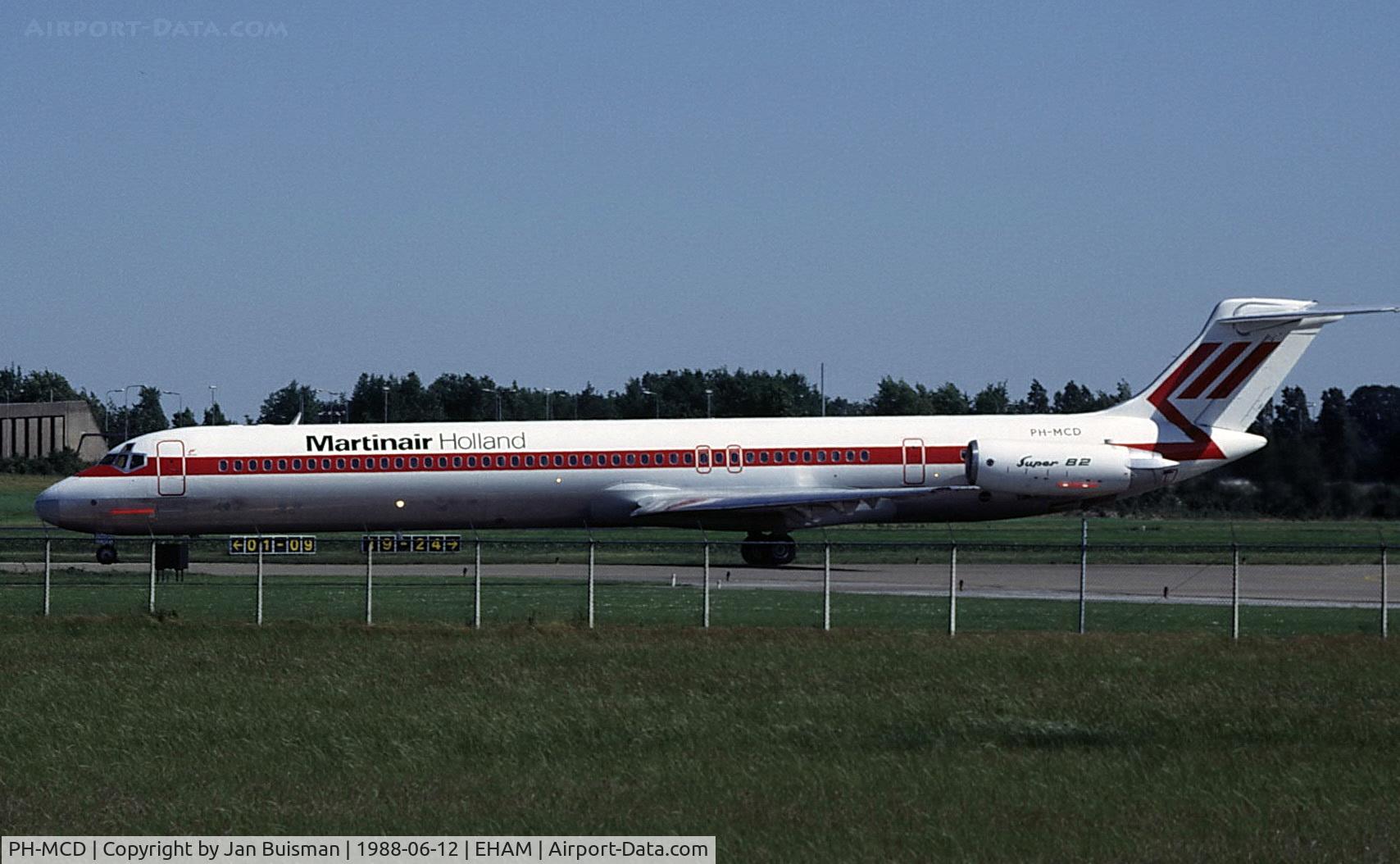 PH-MCD, 1983 McDonnell Douglas MD-82 (DC-9-82) C/N 48022, Martinair