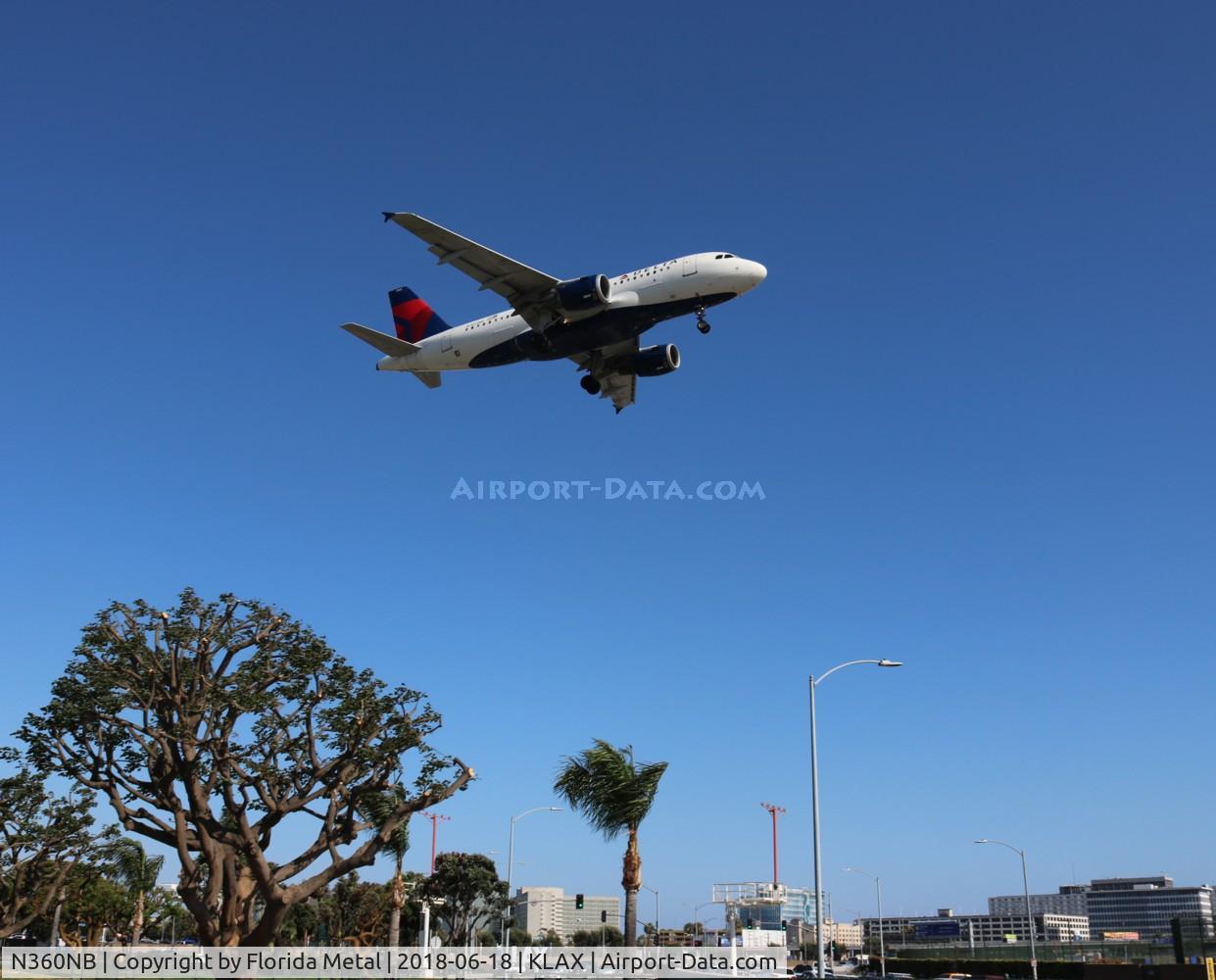 N360NB, 2003 Airbus A319-114 C/N 1959, LAX 2018