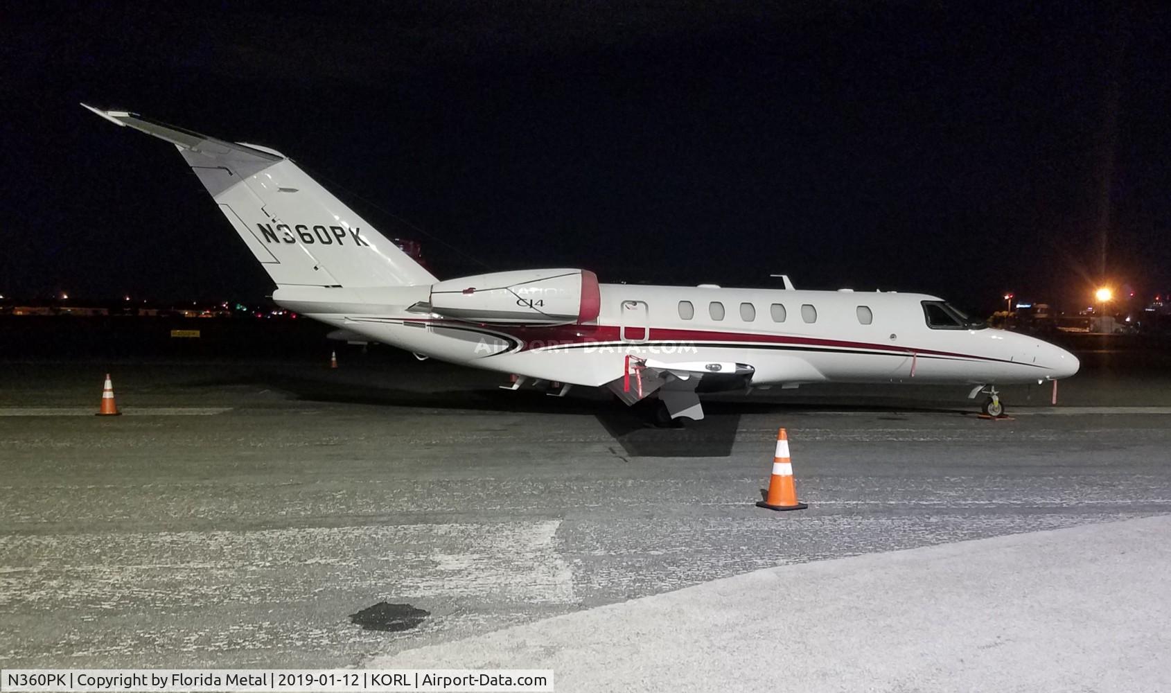 N360PK, 2011 Cessna 525C CitationJet CJ4 C/N 525C-0030, ORL 2019