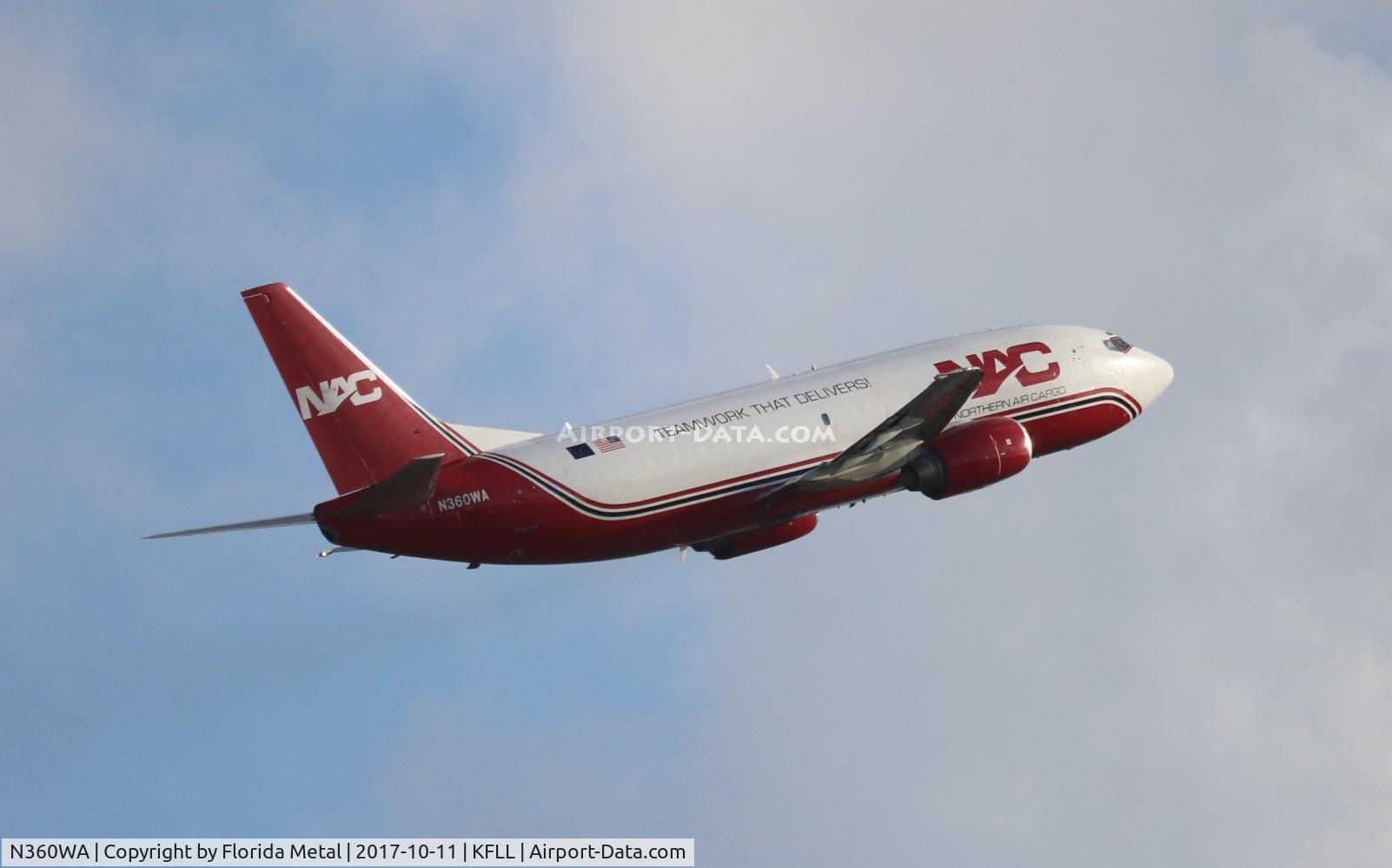 N360WA, 1987 Boeing 737-301 C/N 23553, FLL 2017
