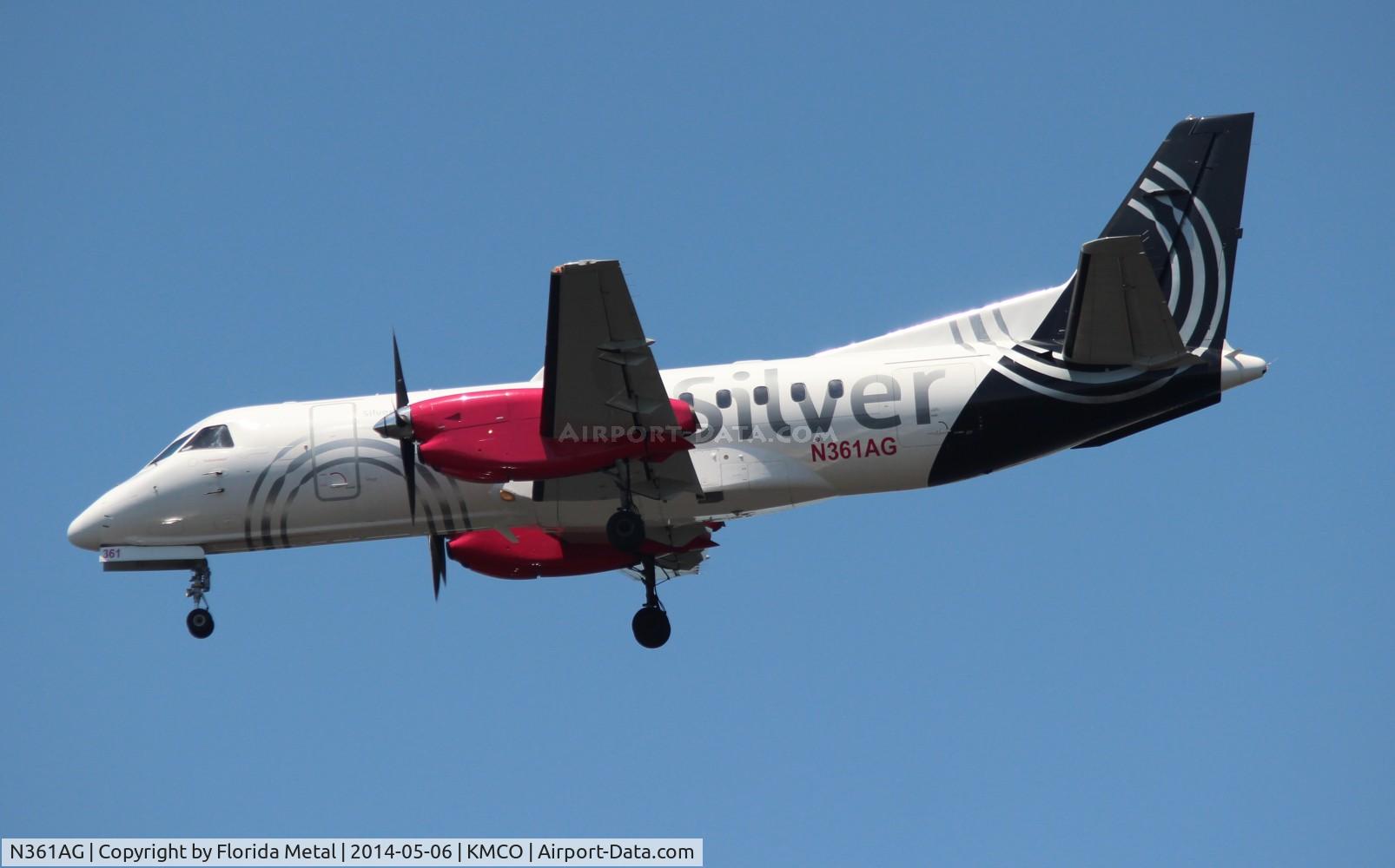 N361AG, 1998 Saab 340B C/N 340B-451, MCO 2014