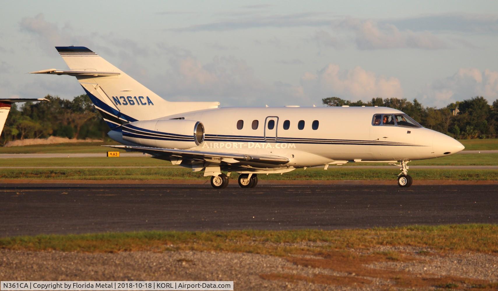 N361CA, 2005 Raytheon Hawker 800XP C/N 258734, NBAA 2018