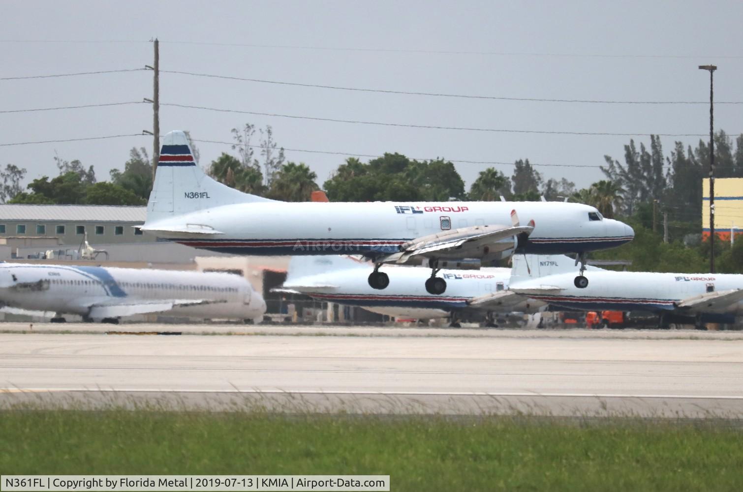 N361FL, 1956 Convair 5800 Metropolitan C/N 343, MIA 2019