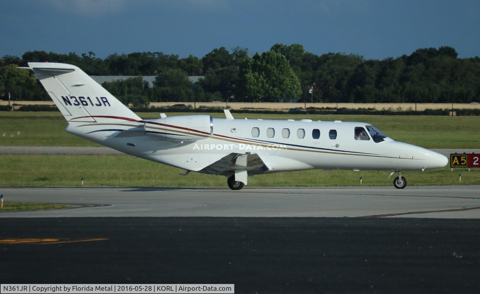 N361JR, 2007 Cessna 525A CitationJet CJ2+ C/N 525A0361, ORL 2016