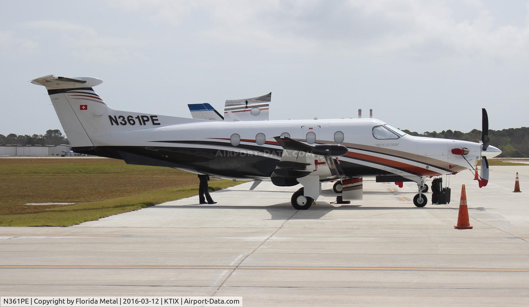 N361PE, 2012 Pilatus PC-12/47E C/N 1361, TICO 2016