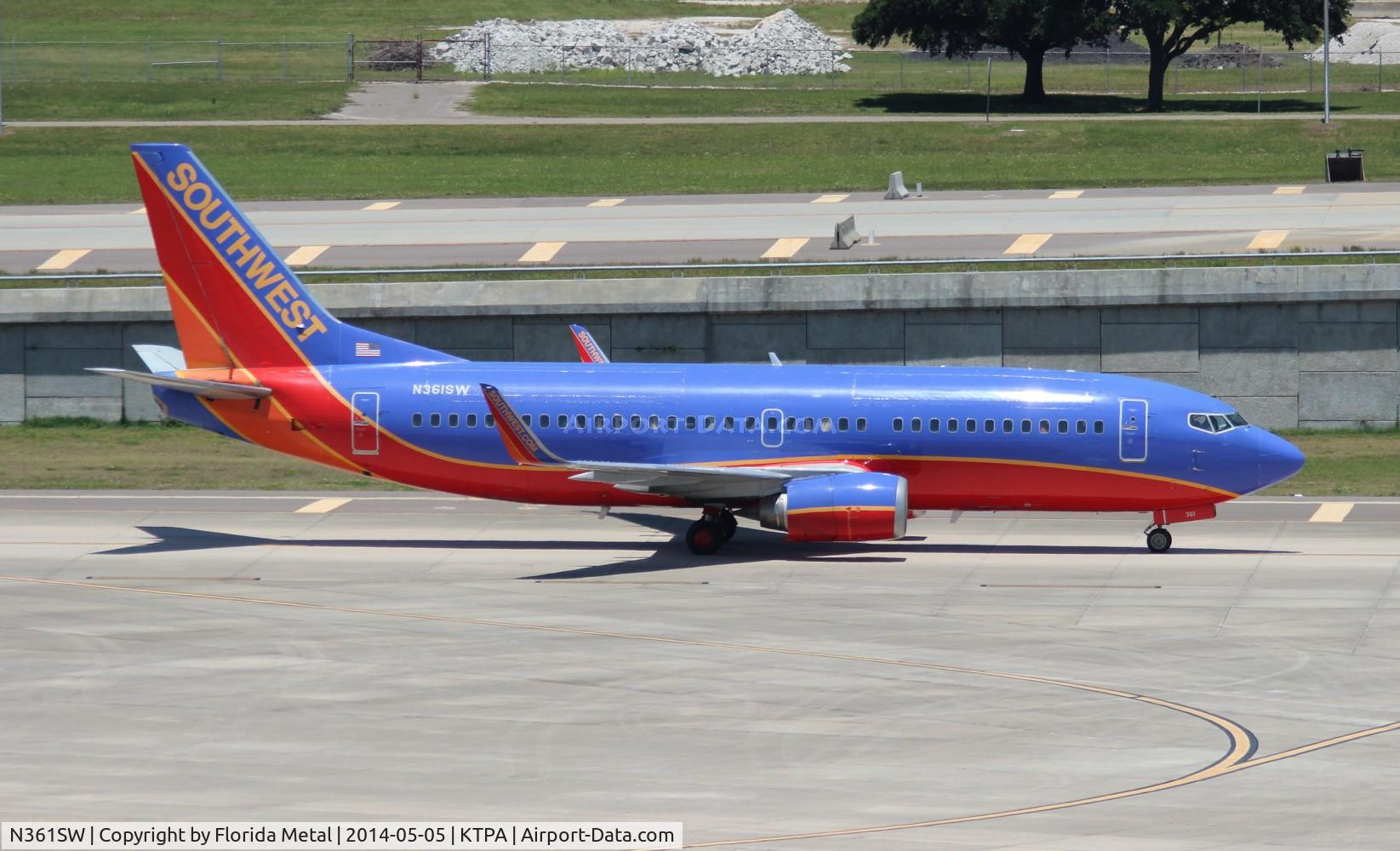 N361SW, 1992 Boeing 737-3H4 C/N 26572, TPA 2014