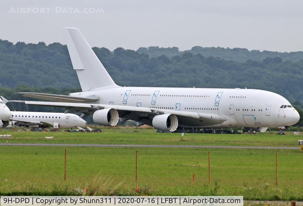 9H-DPD, 2008 Airbus A380-841 C/N 008, Stored and parked at the scrapping area...
