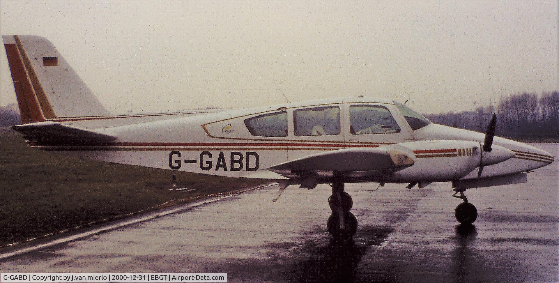 G-GABD, 1978 Grumman American GA-7 Cougar C/N GA7-0043, Scan from slide '80s
